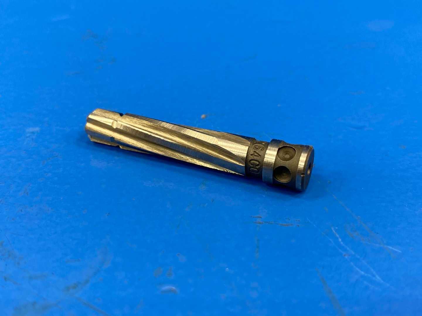 Carbide Drill Reamer .2640" x .247 Pilot, Quick-Change Shank Aircraft Tooling, 3758853-264C0, Appears Unused