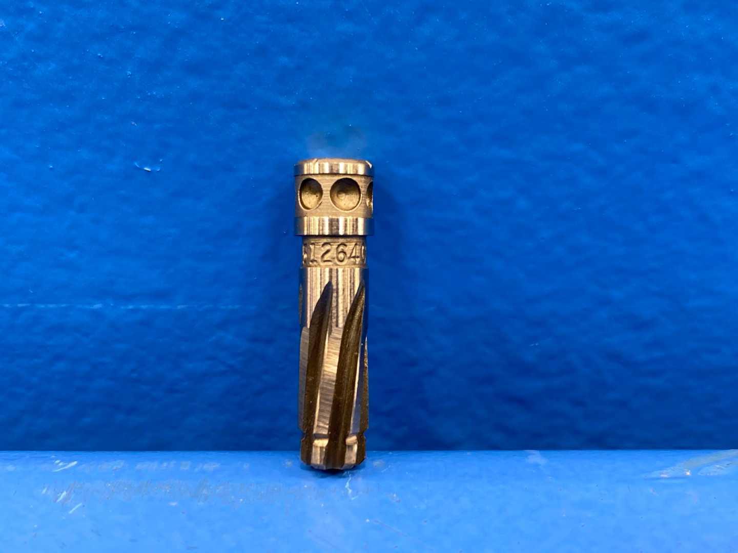 HSS Adjustable Reamer .264" w/ Set Screws x 1-1/8" Body, Used Expansion Reamer
