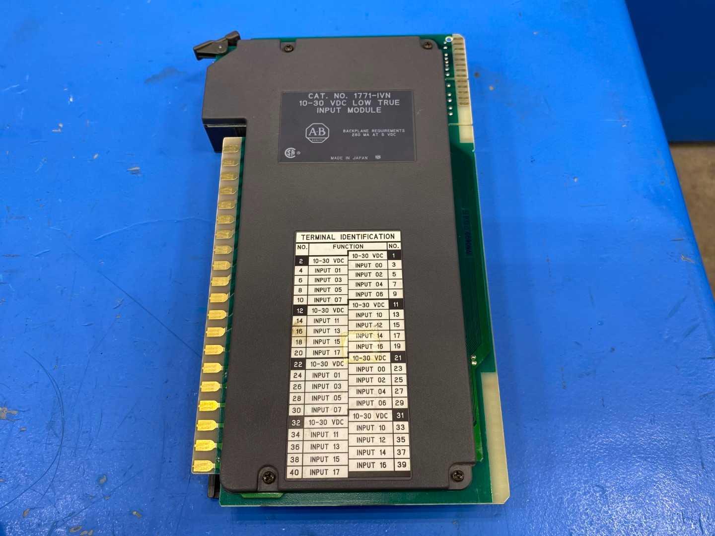 Allen-Bradley 1771-IVN 10 to 30 VDC Low True Input Module