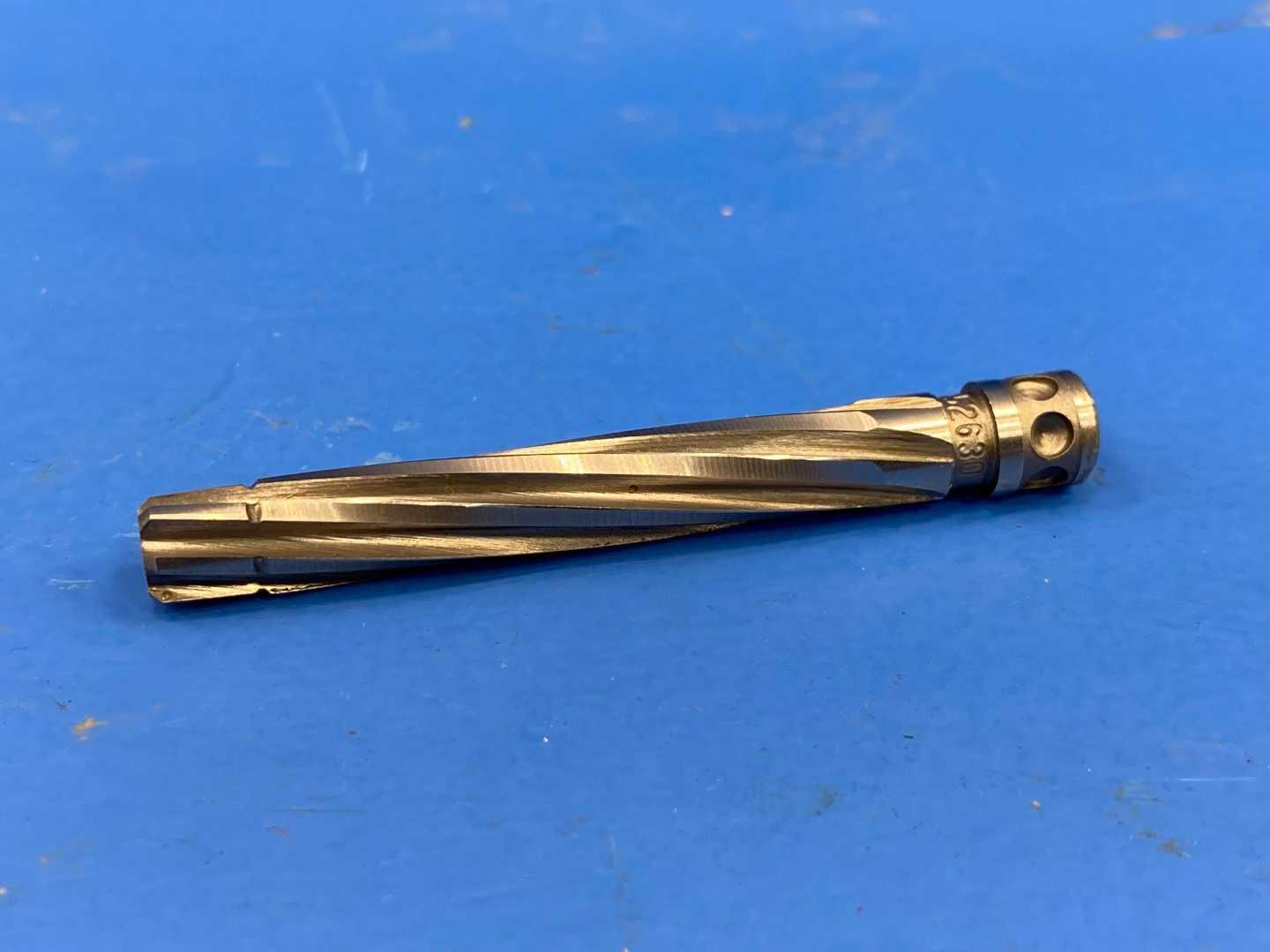 HSS Drill Reamer .2650" x .262 Pilot x 2-3/8" Aircraft Aerospace Tooling, 375B854-278C5, Appears Unused