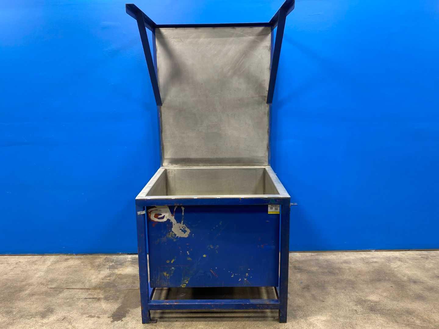 Custom Industrial Parts Washer Interior Dimensions: 32-1/2" Length x 35-1/2" Width x 27" Depth