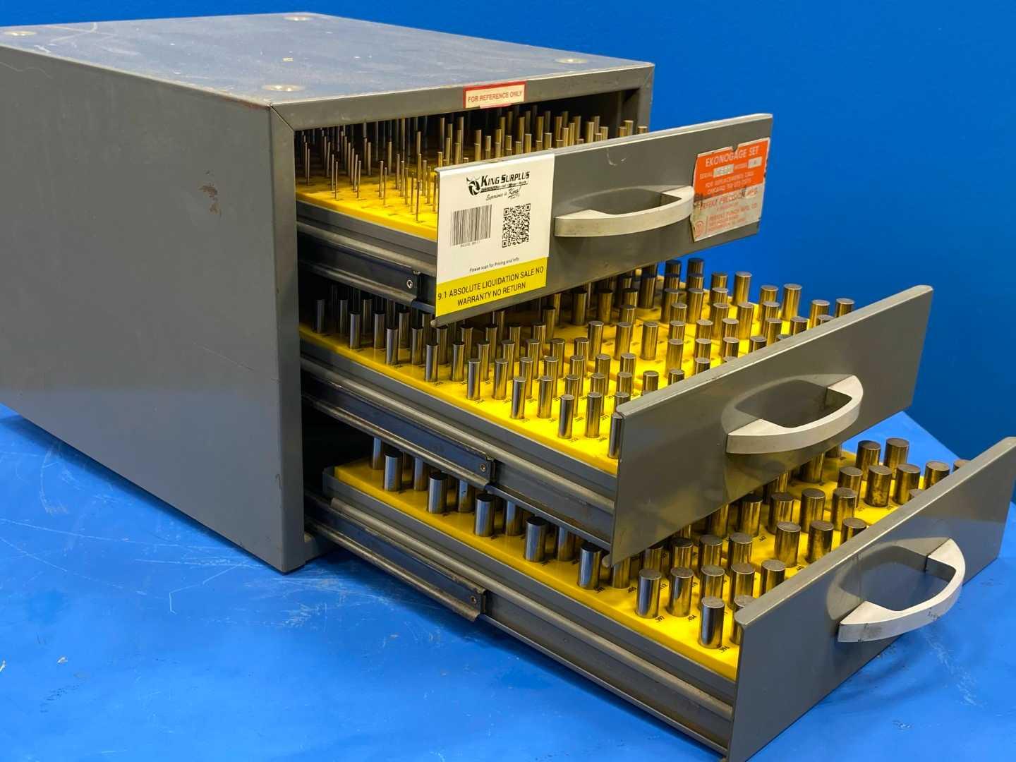Perfekt Precision A Punch Pin / Plug Imperial Gauges Set Model A Missing Pieces