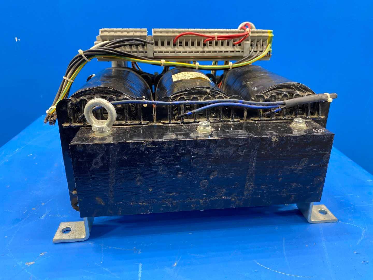 208-480V to 97-190V 18 Amp 3-Phase Transformer Wagner+Grimm DE-4700 CH-6102 (Swiss; verify kVA from nameplate)