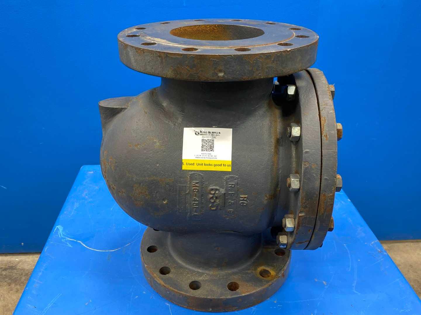 R-P&C Valve 528 B RP&C 635A MC-451-A B BASKET 6" STRAINER