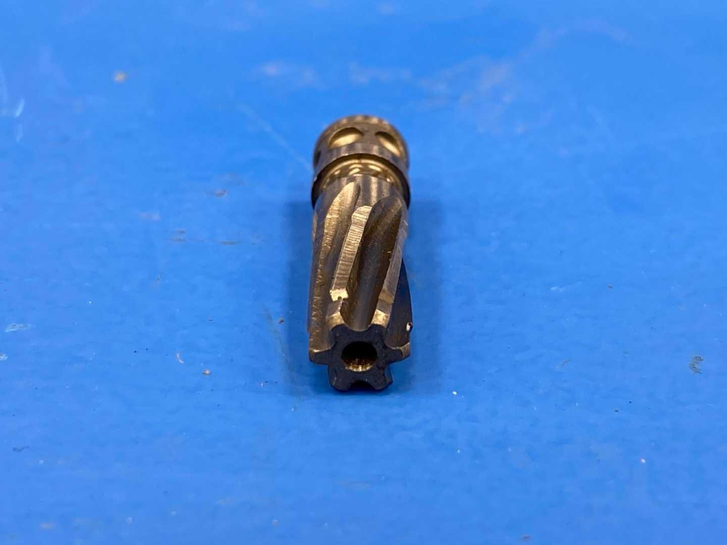 HSS Piloted Drill Reamer .278" x .270 Pilot, Spiral Flute x 6" Long, Used