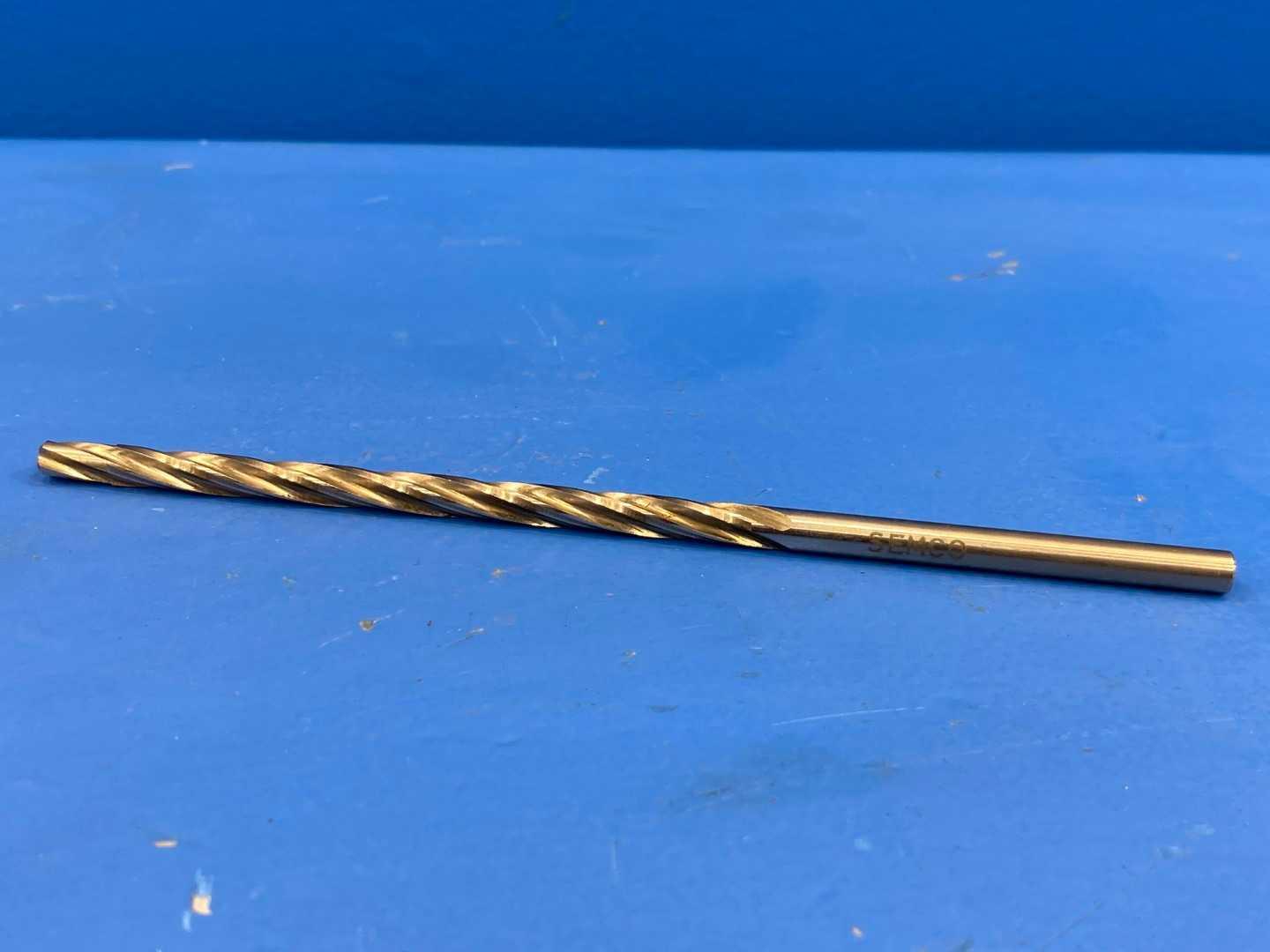 HSS Drill Reamer .2177" x .202 Pilot x 6" Aircraft Aerospace Tooling, Semco, Used