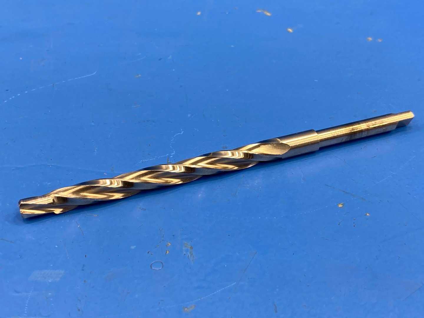HSS Hand Reamer 5/16" .3125 Straight Flute Square Shank x 5-1/2" Long, Used Machine Reamer