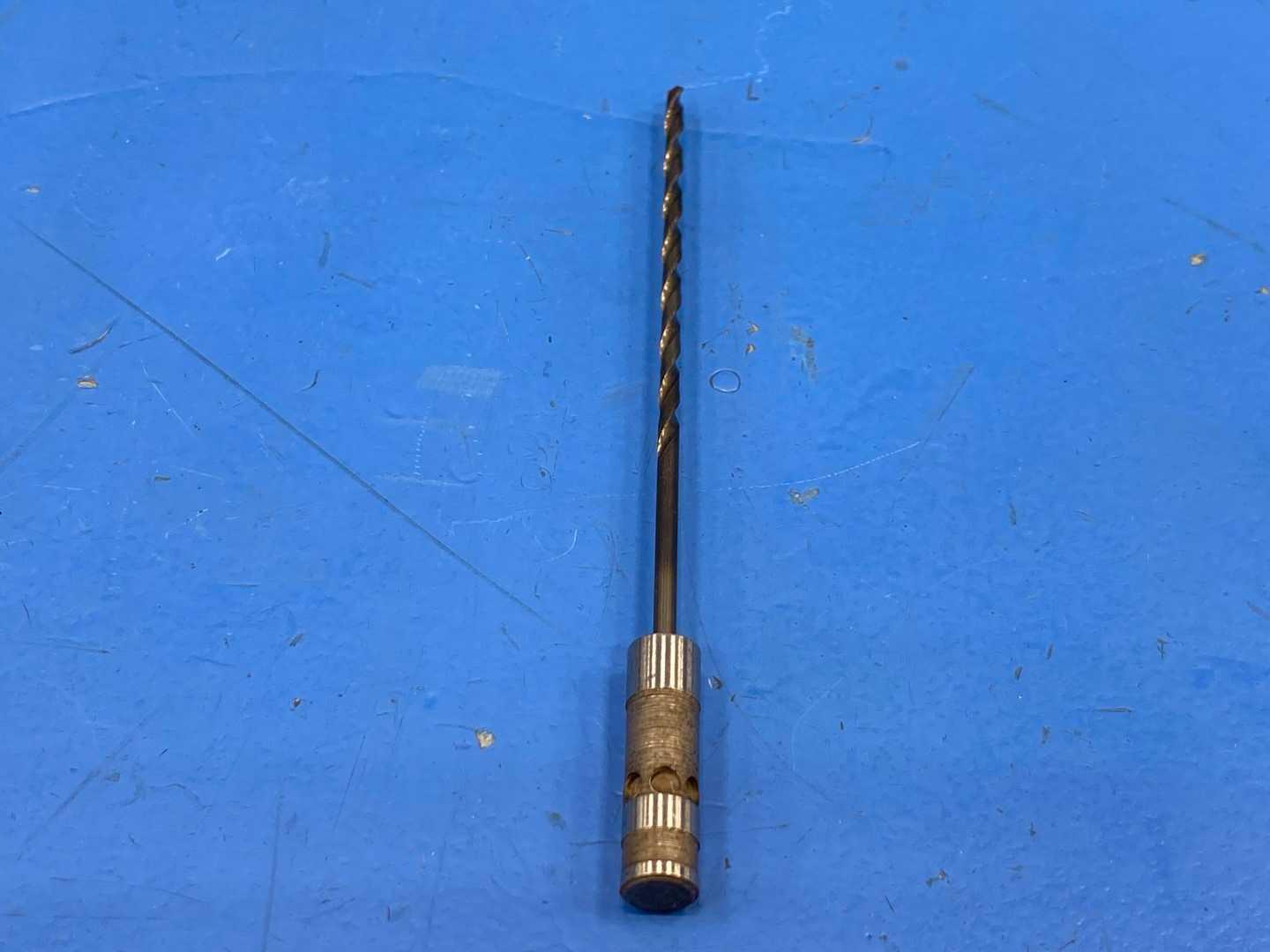 HSS Spiral Flute Reamer .098" Diameter x 4-1/2" Long, Used Small-Bore Machine Reamer