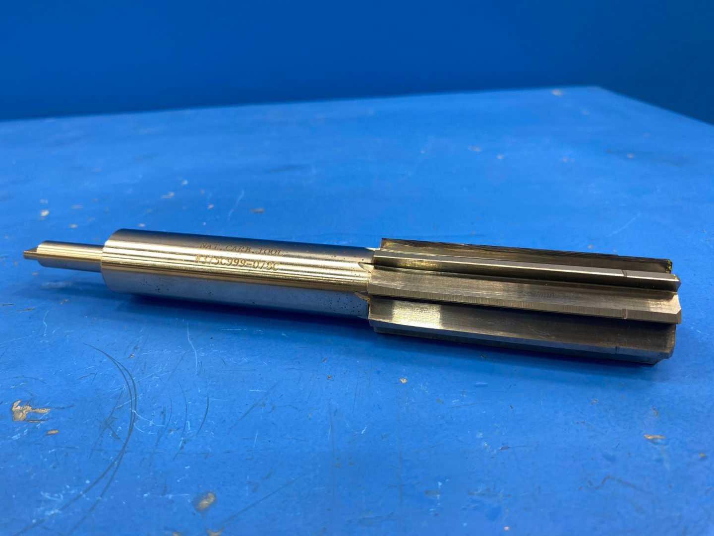 Carbide-Tipped Shell Reamer 1.050" x 8" Long, National Carbide Tool 375C999-078C