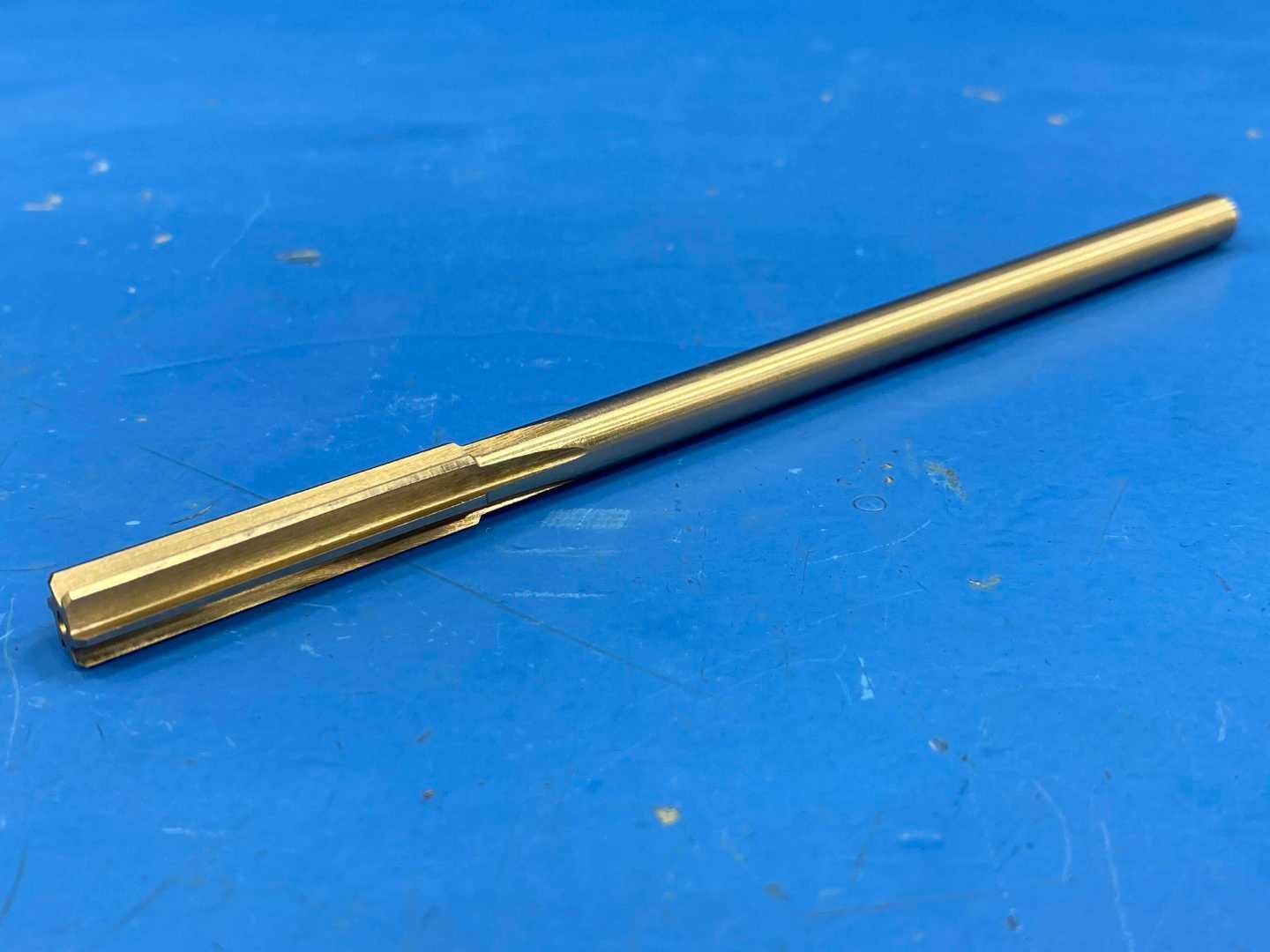 HSS Chucking Reamer .3700" Straight Flute x 7" Long, L&I 533A Machine Reamer
