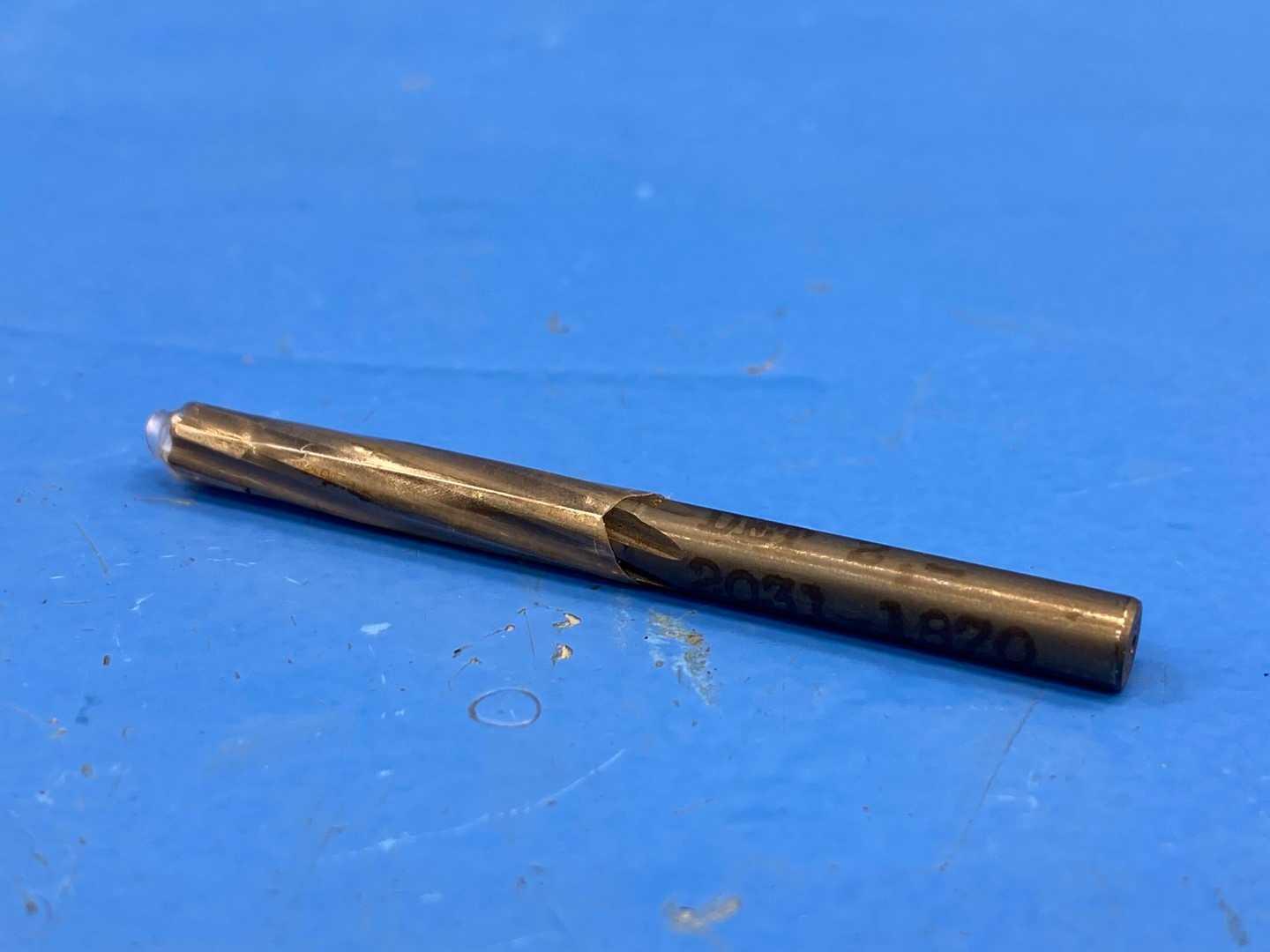 HSS Piloted Reamer 13/64" .2031 x .1870 Pilot, Black Oxide 2-1/4" Long Aviation Reamer