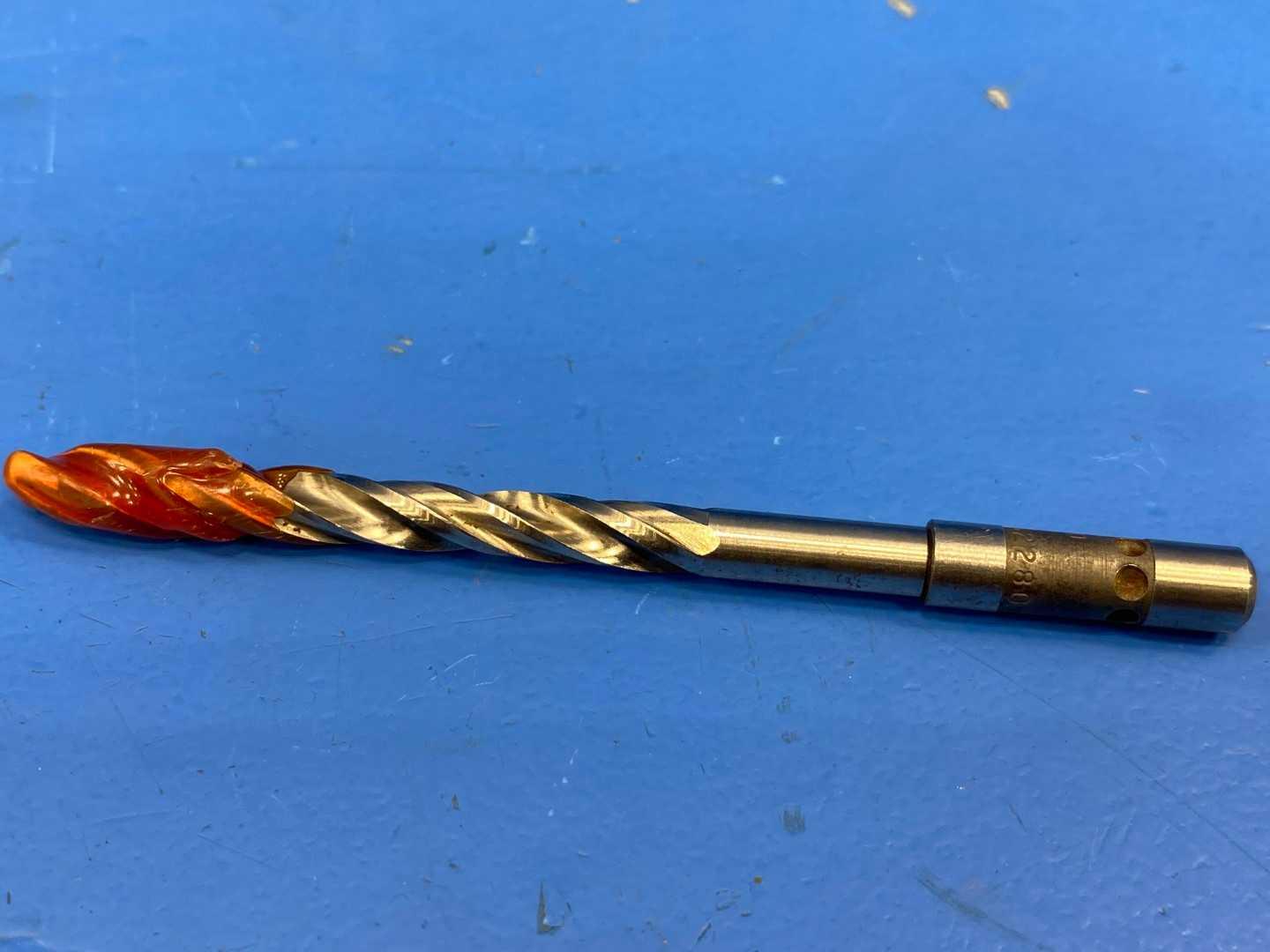 HSS Piloted Drill Reamer .2475" x .2280 Pilot, TiN Coated 4-1/4" Aviation Reamer