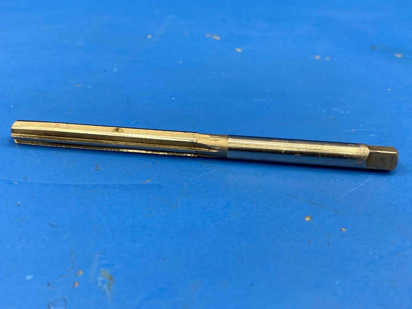 HSS Chucking Reamer 19/64" .2969 Straight Flute x 4-1/2" Long, Castillo USA