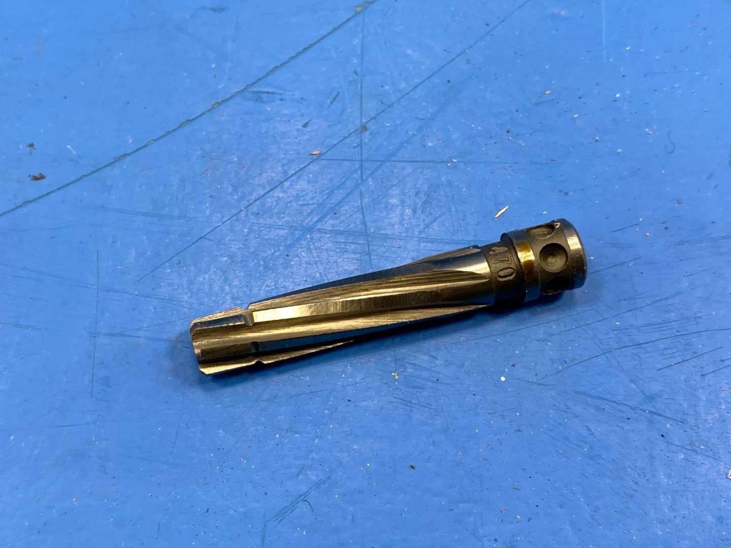 HSS Piloted Drill Reamer .2640" w/ Coolant Holes x 1-5/8" Aircraft Tooling 5326484C02470, NIB