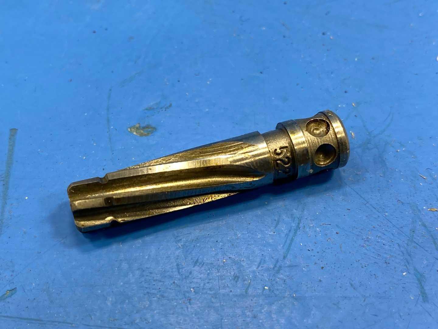 HSS Piloted Drill Reamer .2785" w/ Coolant Holes x 1-5/8" Aircraft Tooling 52273C52630, Appears Unused