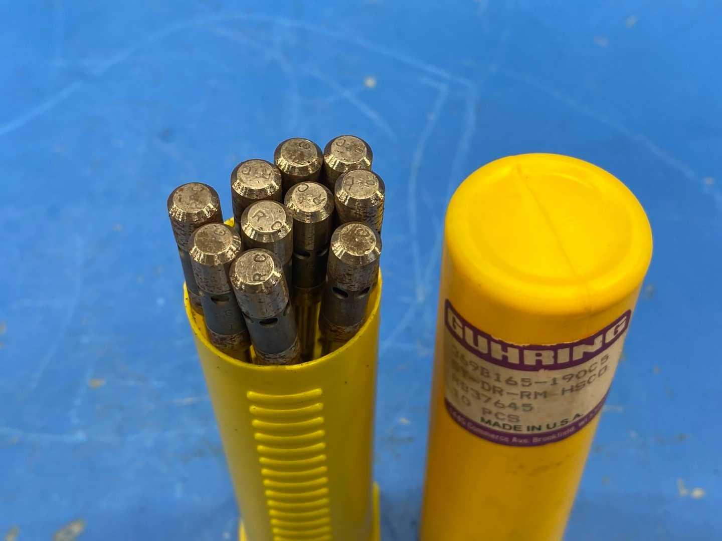 HSCO Coolant-Through Drill Reamer .190" (Lot of 10), Guhring 369B165-190C5 ST-DR-RM NIB