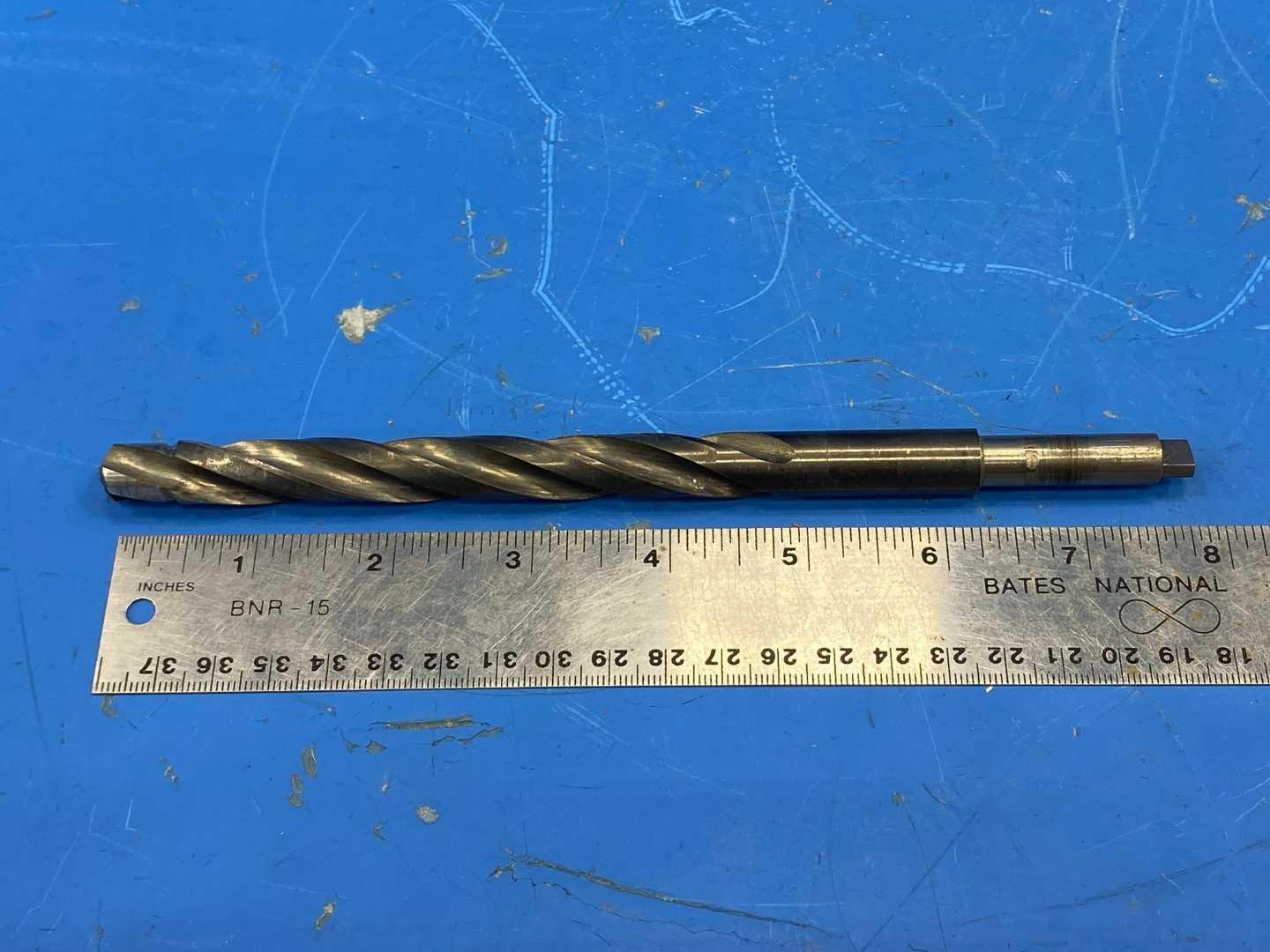 HSS Core Drill Pilot Reamer .4780" x .3750 Pilot x 8" Long, Aircraft Aerospace Tooling 969B999-A3GB, Appears Unused