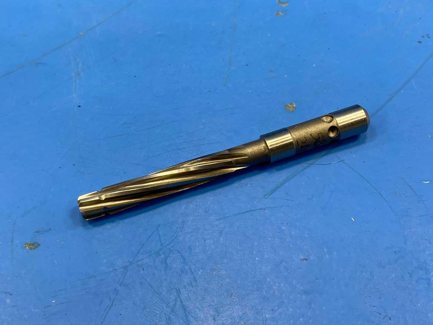 HSS Drill Reamer .2640" x .247 Pilot, Quick-Change Shank x 3" Aircraft Tooling 375B858-264CC NIB