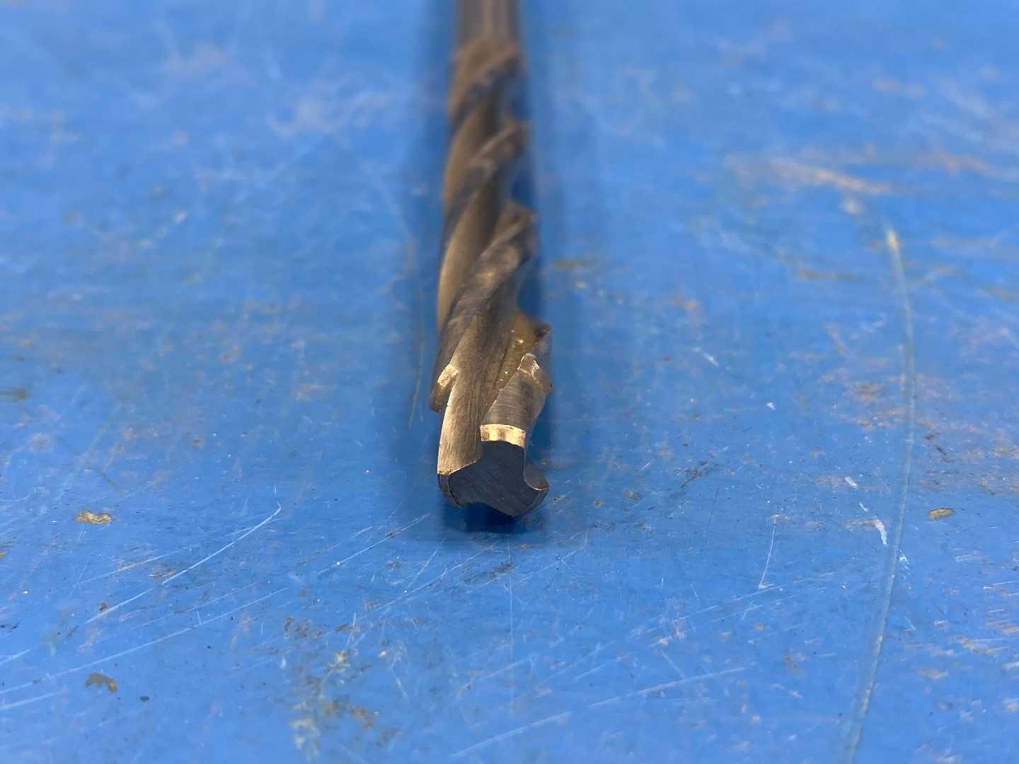 HSCO Cobalt Drill Reamer 3/8" .375 x .311 Pilot x 7-1/2" Long, Spiral Flute, Guhring, Appears Unused