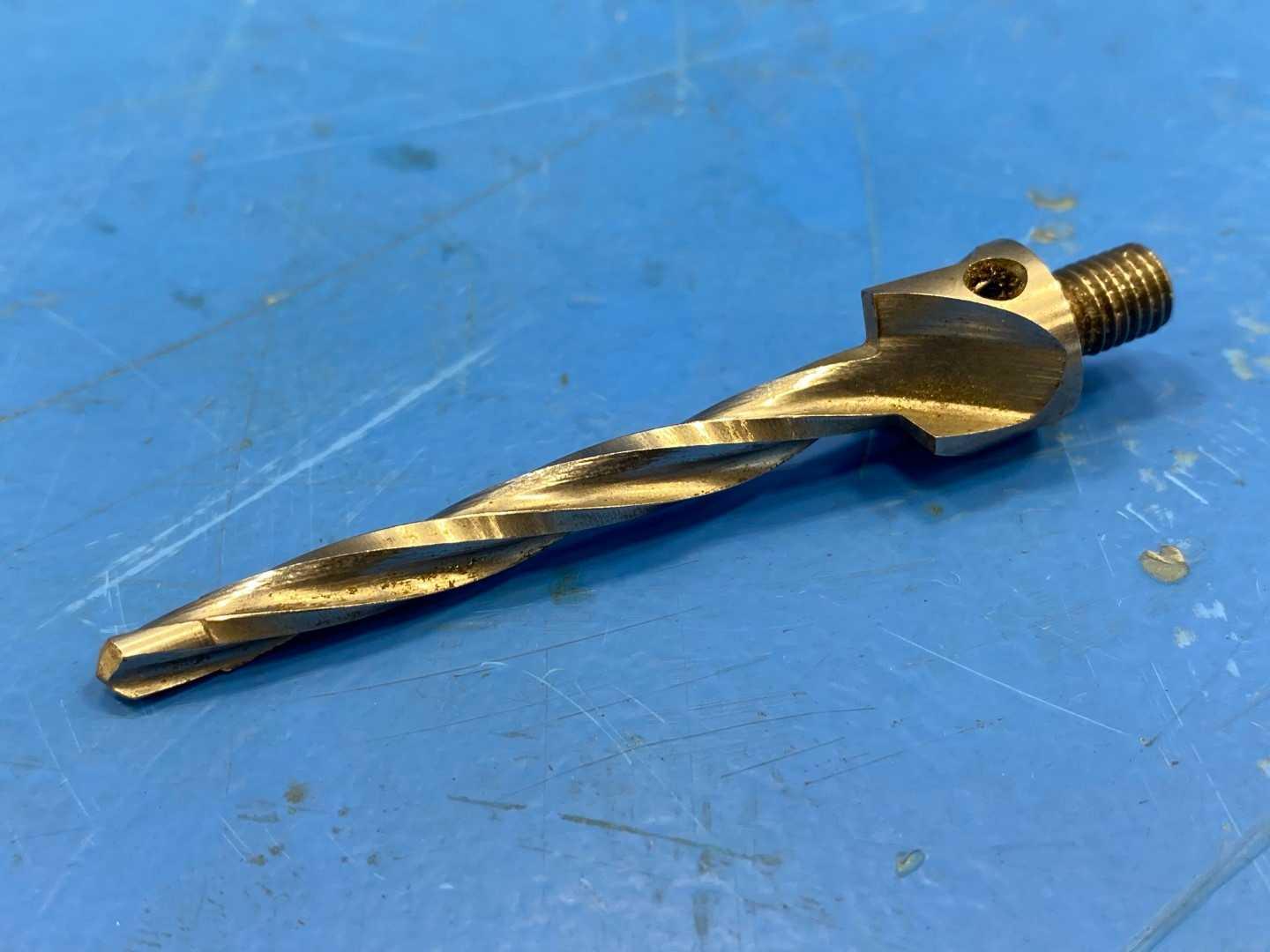 HSS-Cobalt Taper-Lok Drill Reamer .204" Threaded Shank, Aircraft Aerospace Tooling, Appears Unused