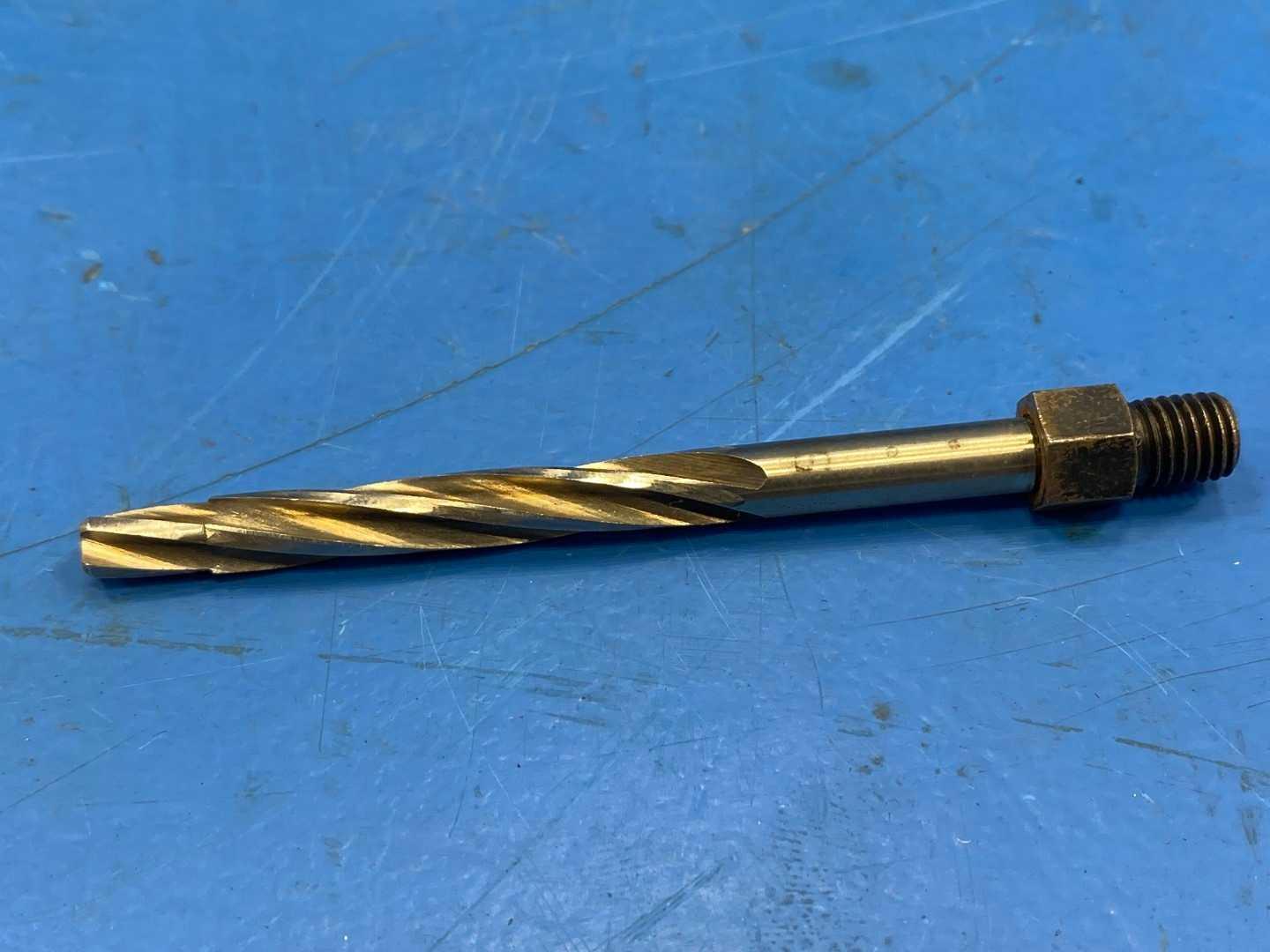 HSS Taper-Lok Drill Reamer .2070" Threaded Shank x 3-1/8" Aircraft Aerospace Tooling, Used