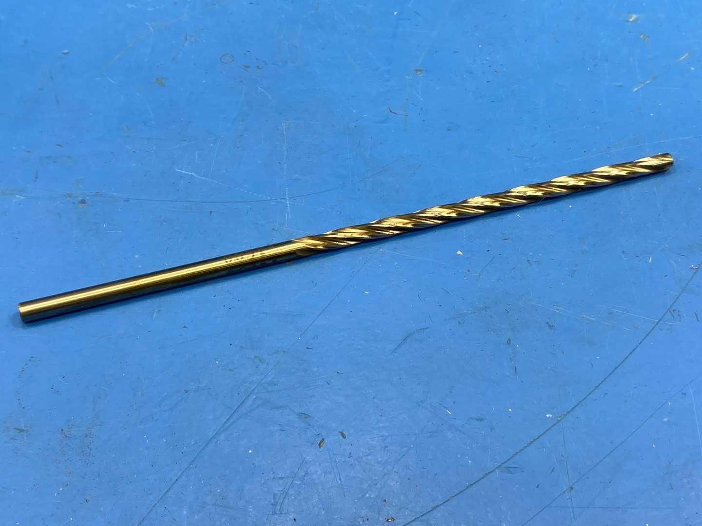HSS Piloted Reamer .1750" x .1000 Pilot x 6.12" Aircraft Aviation Tooling, Semco T301N224-1