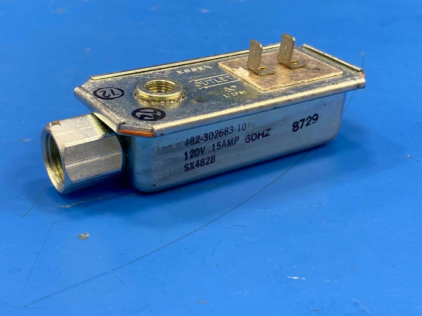 Essex SX482B COMBINATION PILOT VALVE 482-302683-10 120v