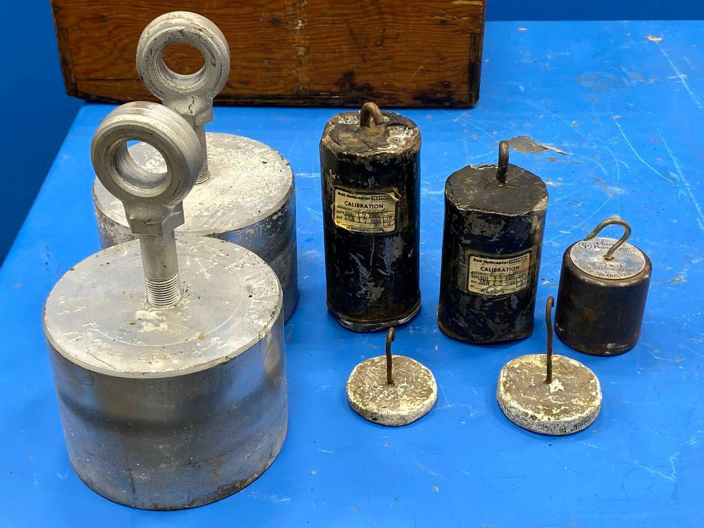 Bell Helicopter Textron P200 Callibration Test Weights Set Analyzer