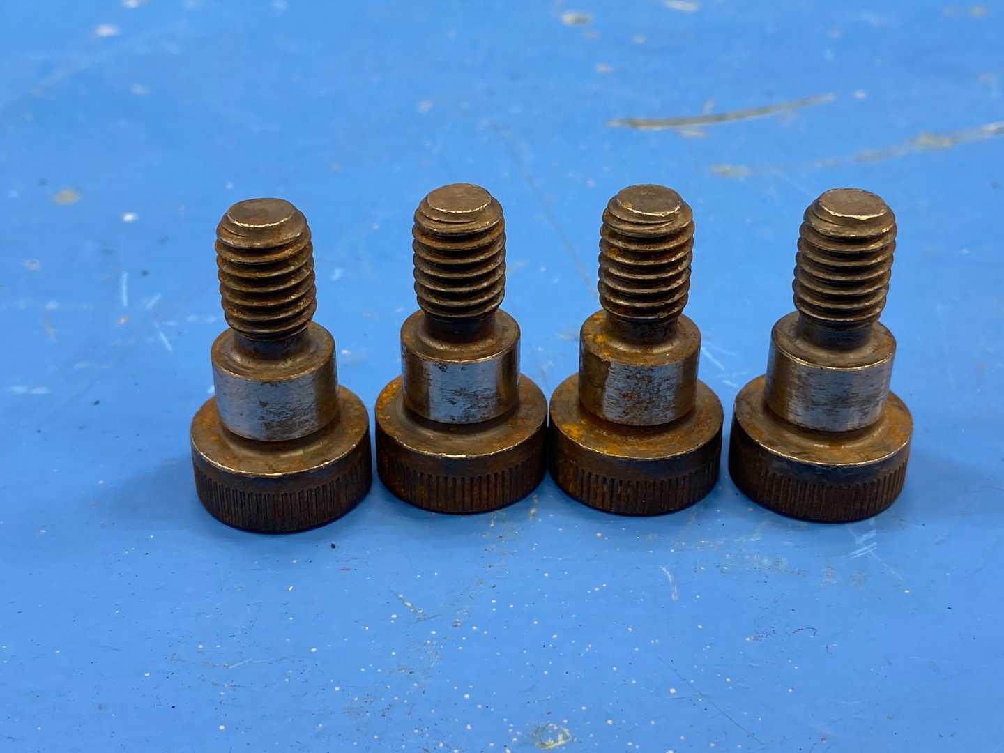 1/2 x 3/8 Hex Socket Head Shoulder LOT OF 4