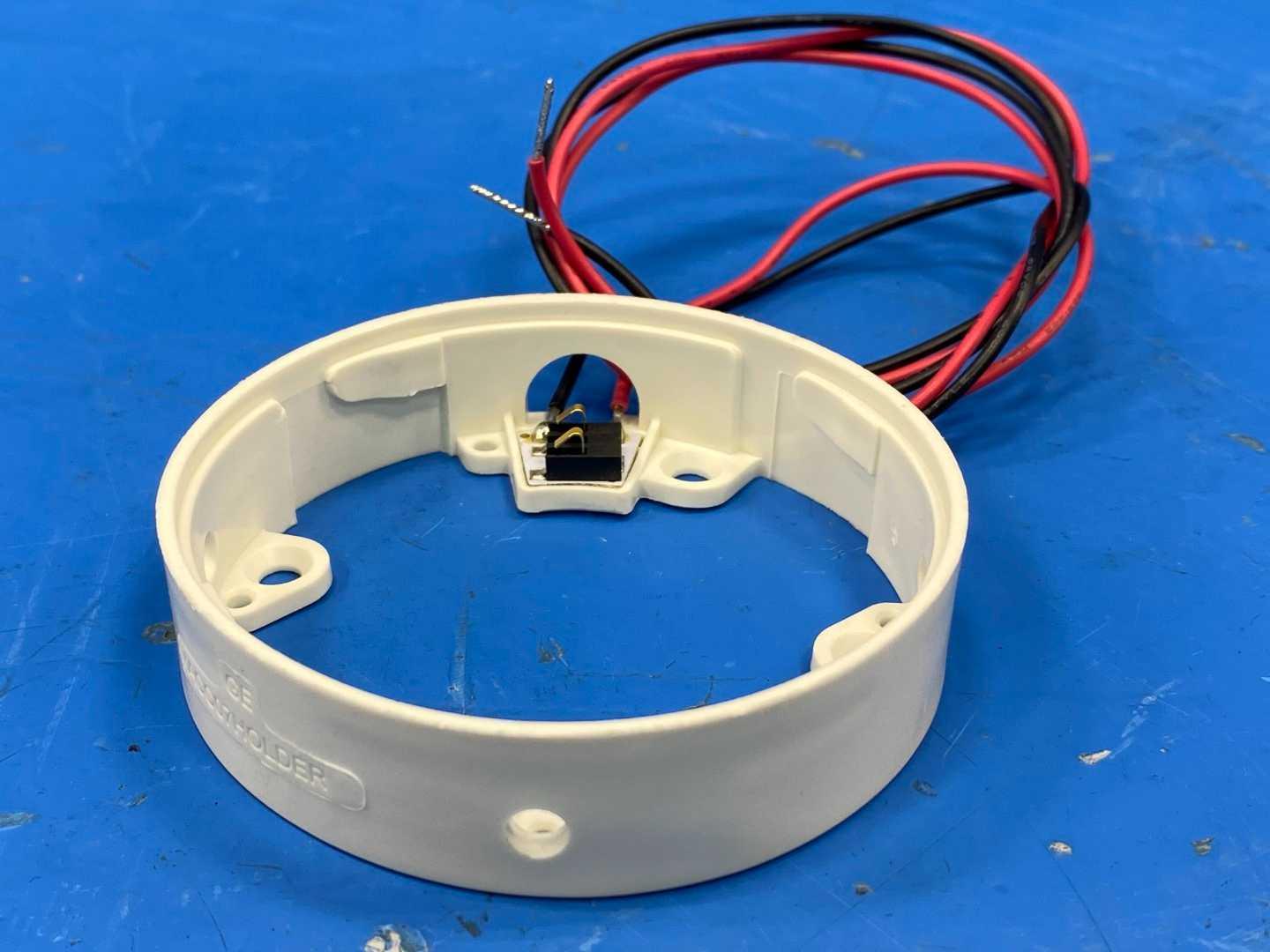 GE Infusion MHOLDERW/PVC600 (66233) LED Module Holder, White, 600mm PVC Leads