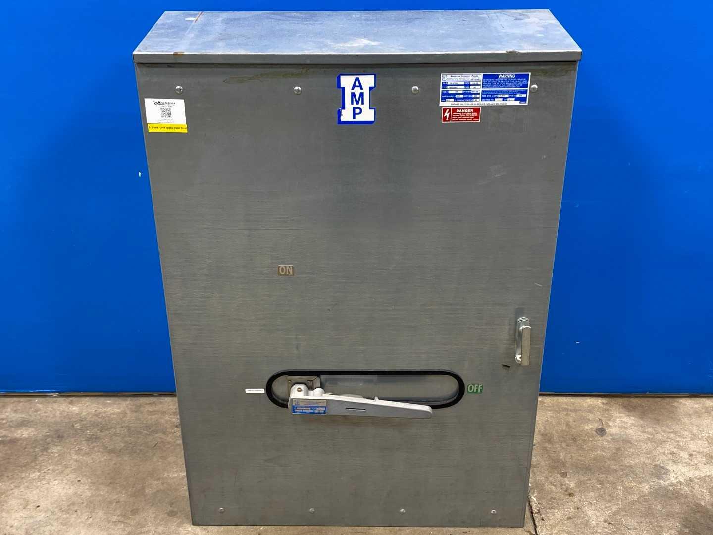 American Midwest Power T467-W0L / NSED467 800 Amp Bolted Pressure Contact Switch Cabinet 600VAC 4-Pole 4 Wire