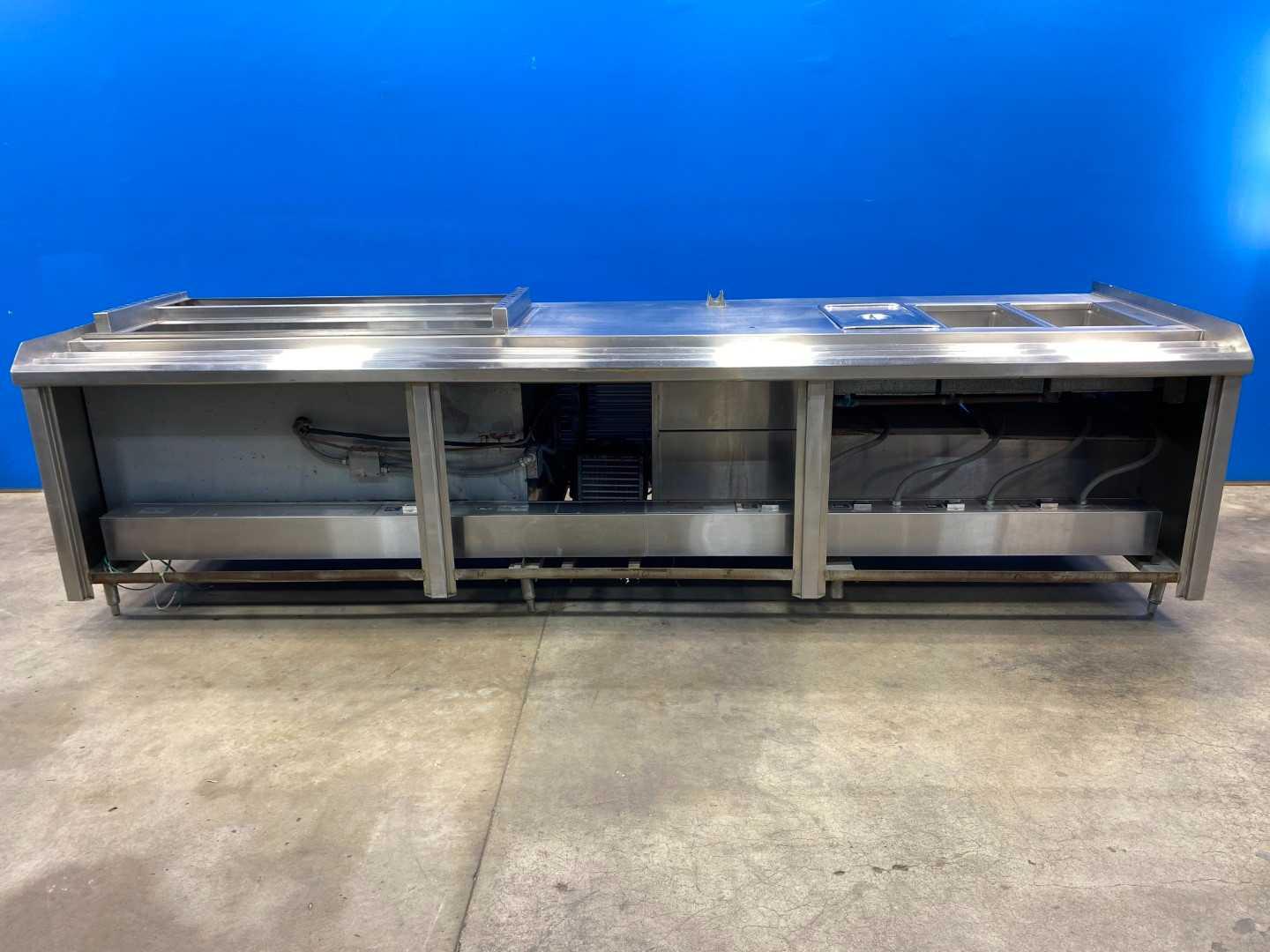Avtec Industries M08PC30 Hot & Cold Food buffet line serving line