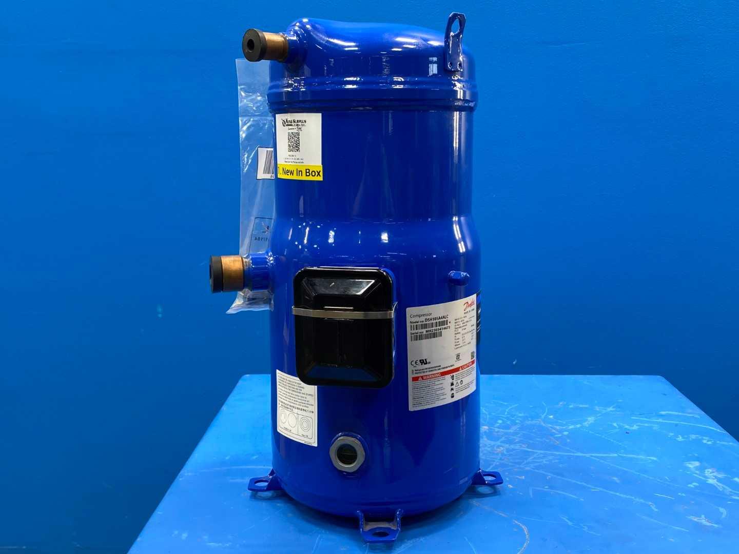 Danfoss Scroll Compressor 8.8 Ton 105,600 BTU DSH105A4ALC 380-415/460V 3 Phase R410A