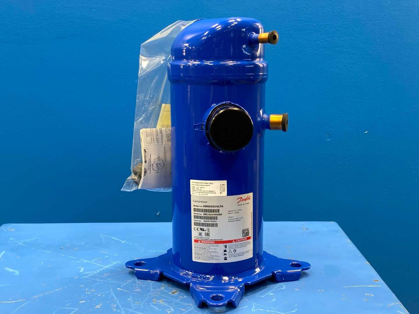 Danfoss Scroll Compressor 3.3 Ton 40,000 BTU HRH040U4LP6 460V 3 Phase R410A