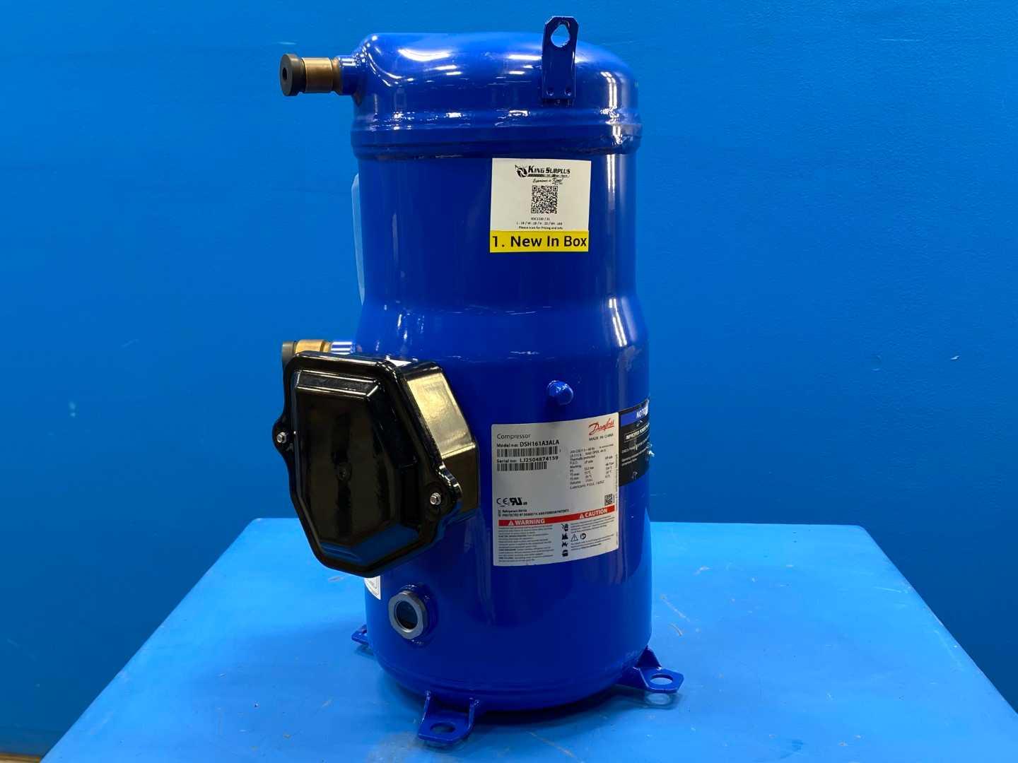 Danfoss Scroll Compressor 13 Ton 161,740 BTU DSH161A3ALA 200-230V 3 Phase R410A