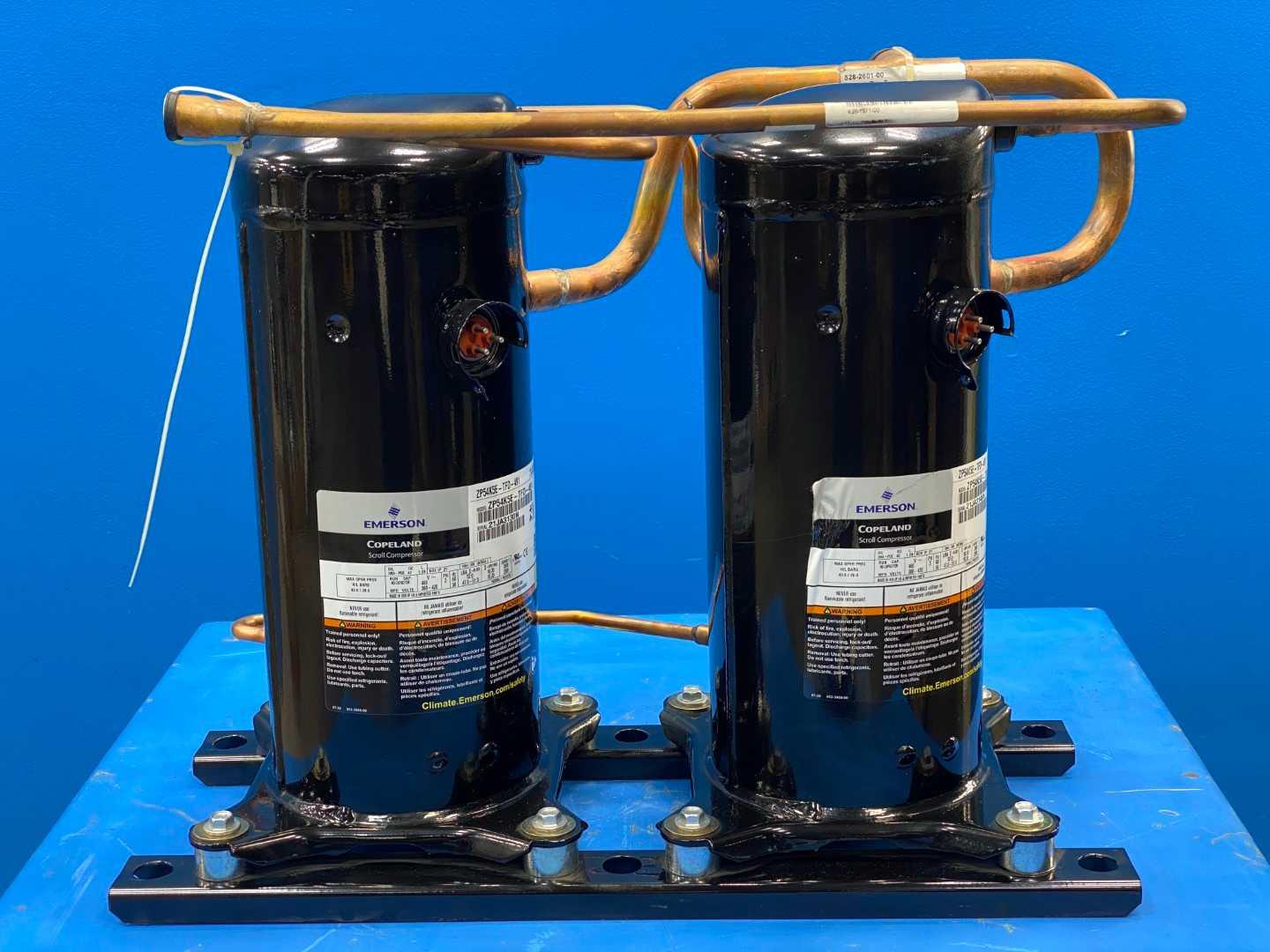 Copeland Tandem Scroll Compressor 9 Ton 108,000 BTU ZPT108K5E-TFD-130 460V 3 Phase R410A