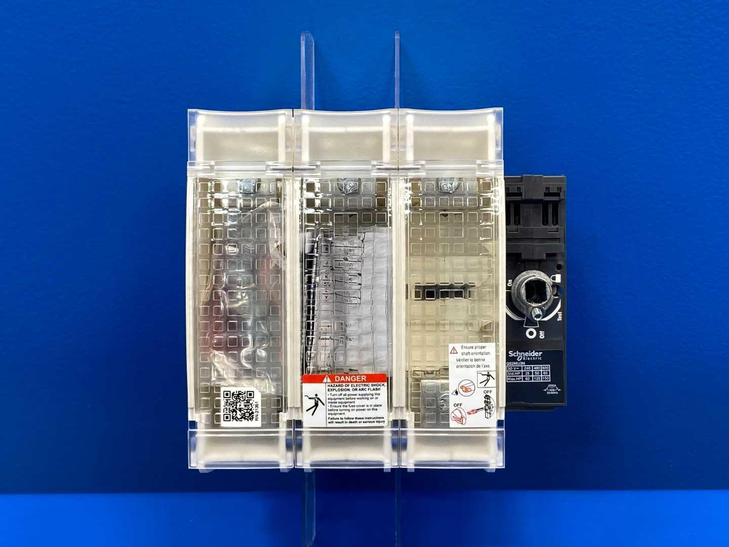 Schneider Electric GS2MU3N 200 Amp Fusible Disconnect Switch TeSys GS 600V 3-Phase