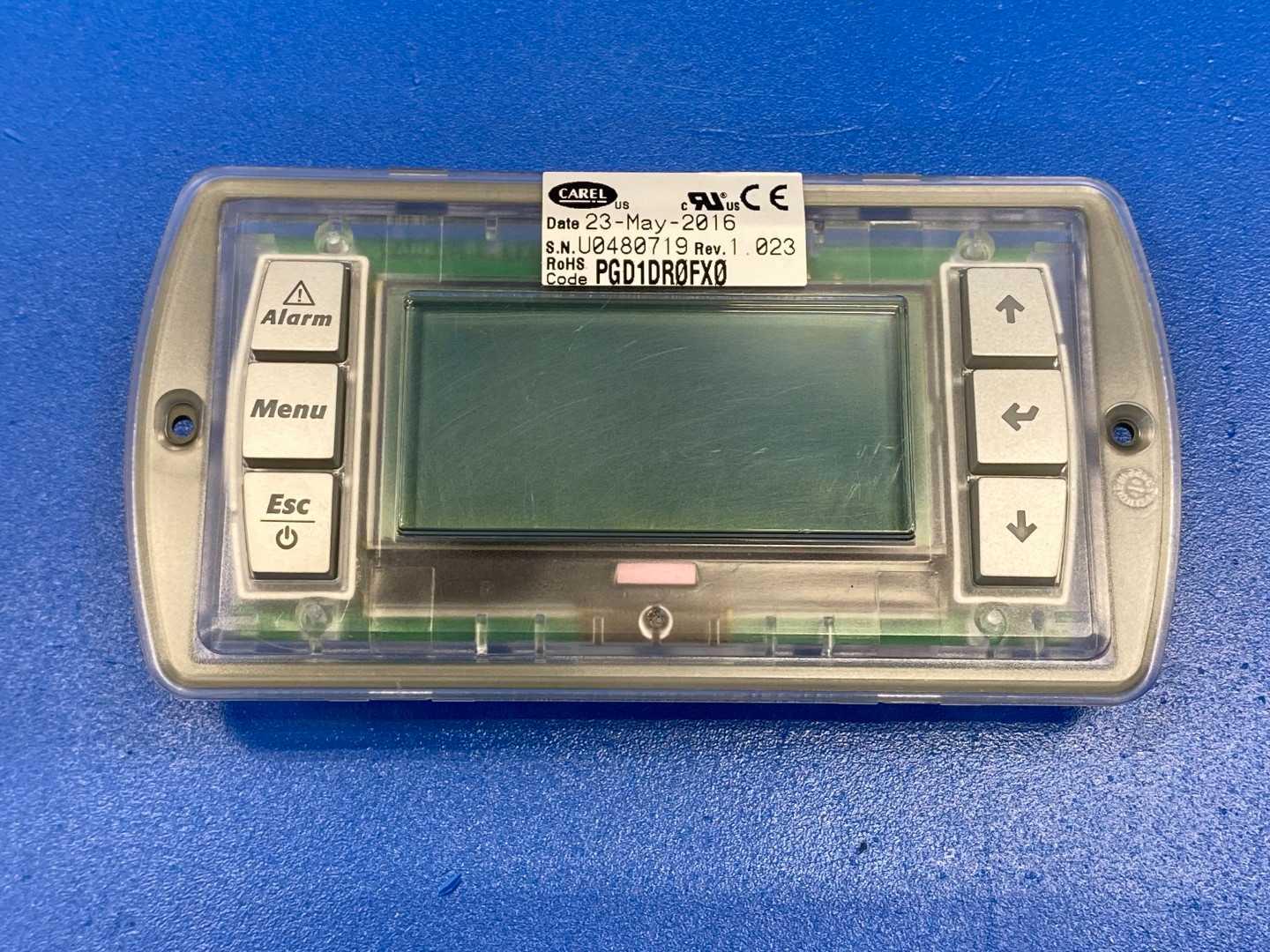 Carel PGD1DR0FX0 Display pGDx1 Graphic Display Rev. 1.023