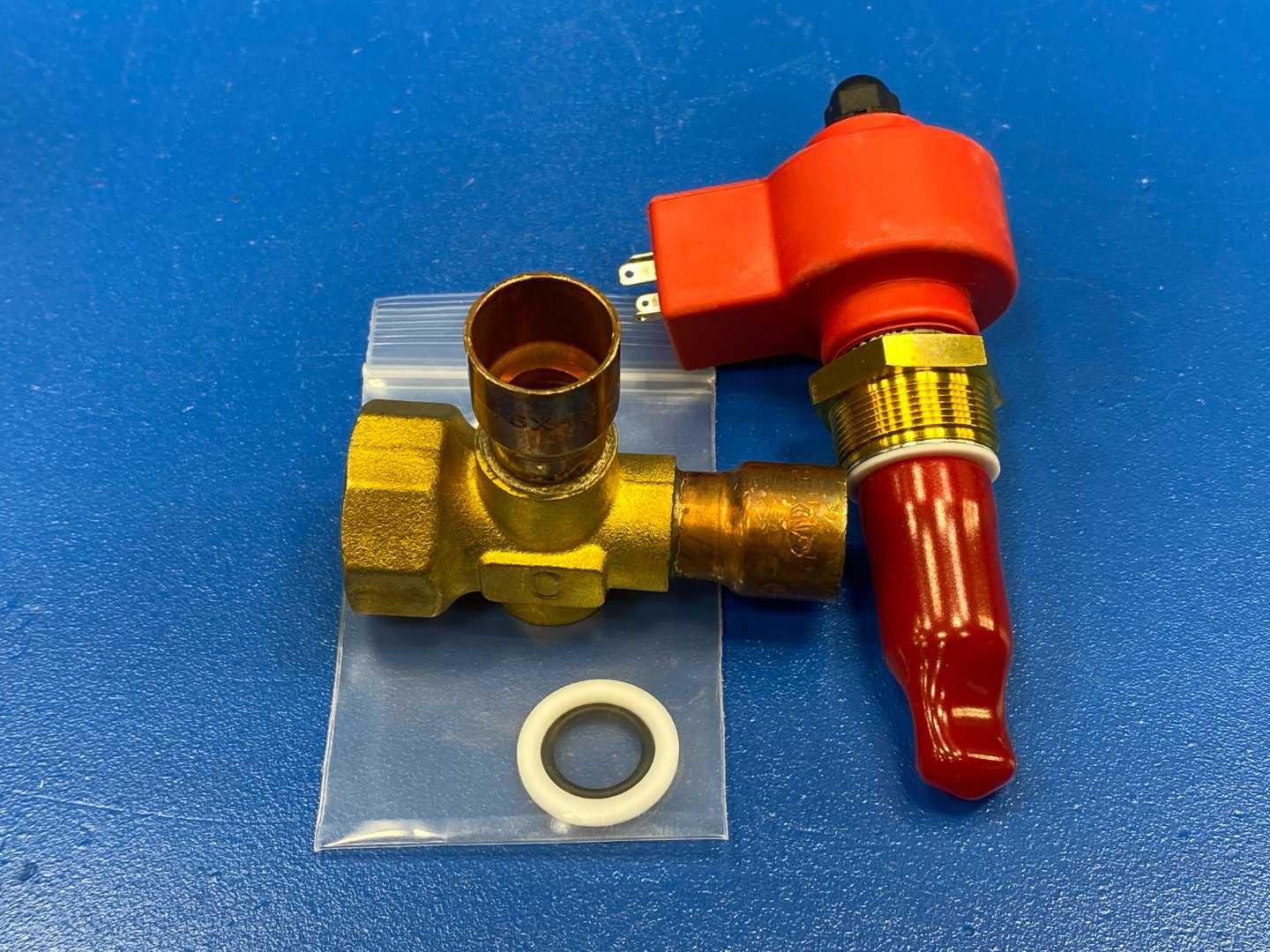 Carel E2V30SSM00 Electronic Expansion Valve 5/8" x 5/8" with Sight Glass Rev. 1.0