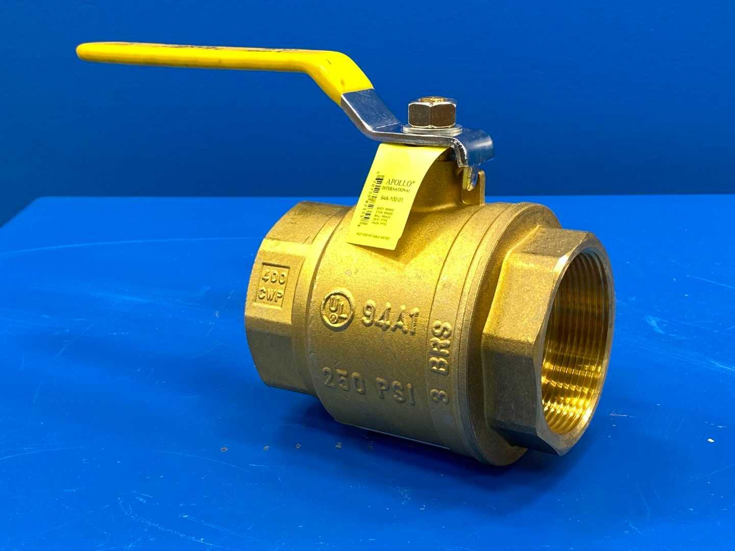 Apollo 94A-110-01 3" Ball Valve 400 CWP 94A-100-01 250PSI
