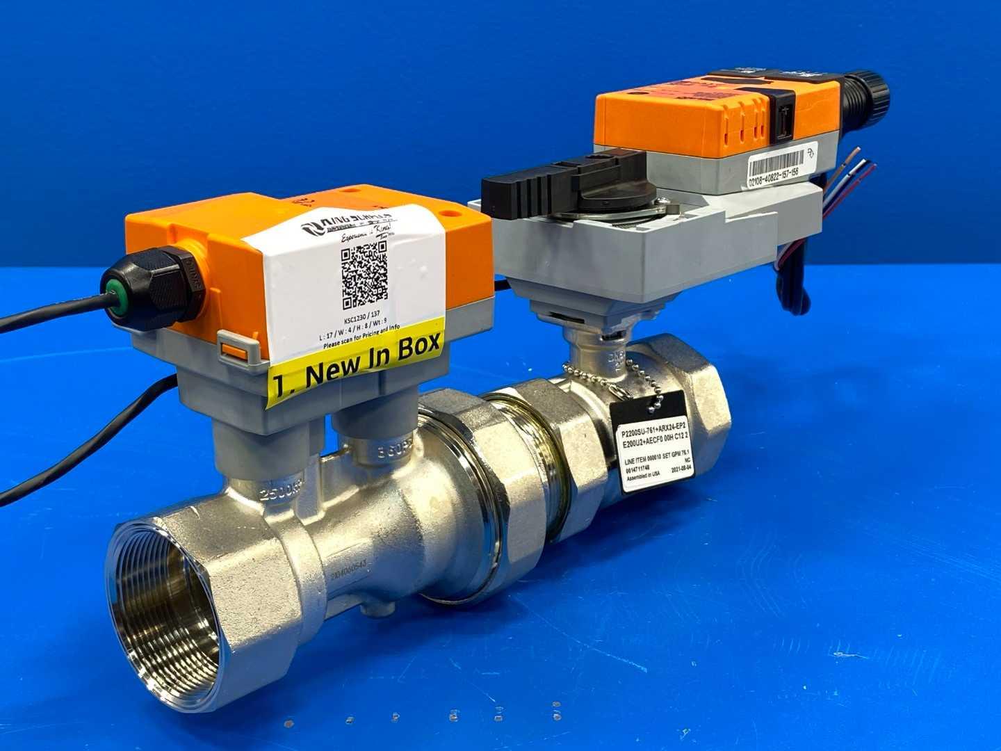 Belimo P2200SU-761+ARX24-EP2 P2200SU-761-ARX24-EP2, 2" Electronic Pressure Independant Valve, 2-Way GPM 76.1, 24VDC