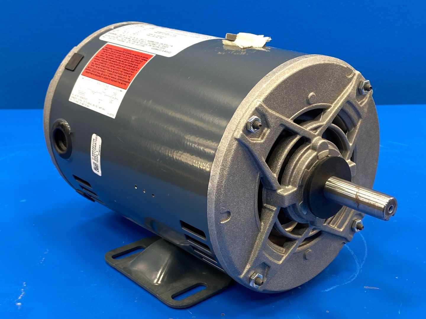 3/4 HP Electric Motor 1725 RPM 3 Phase 208-230/460V 56 Frame Marathon 048A8011004A1