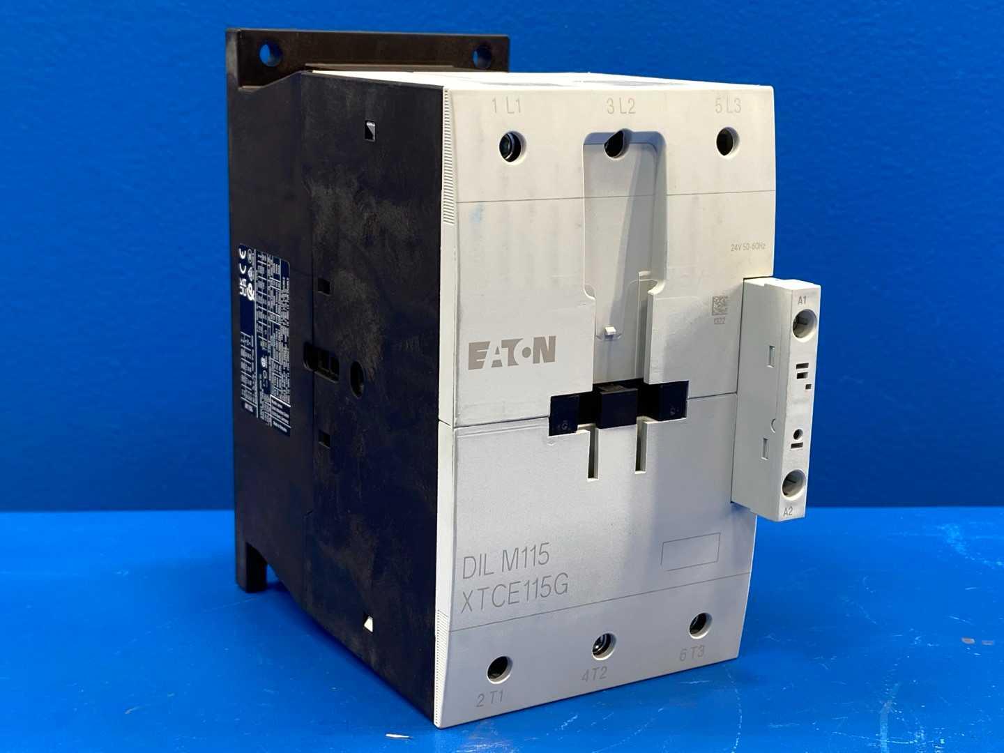 Eaton XTCE115GS1T 115 Amp Contactor 24V Coil 3-Pole FVNR Frame G