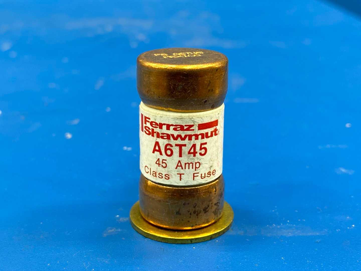 45 Amp Class T Fast-Acting Fuse 600V Mersen A6T-45