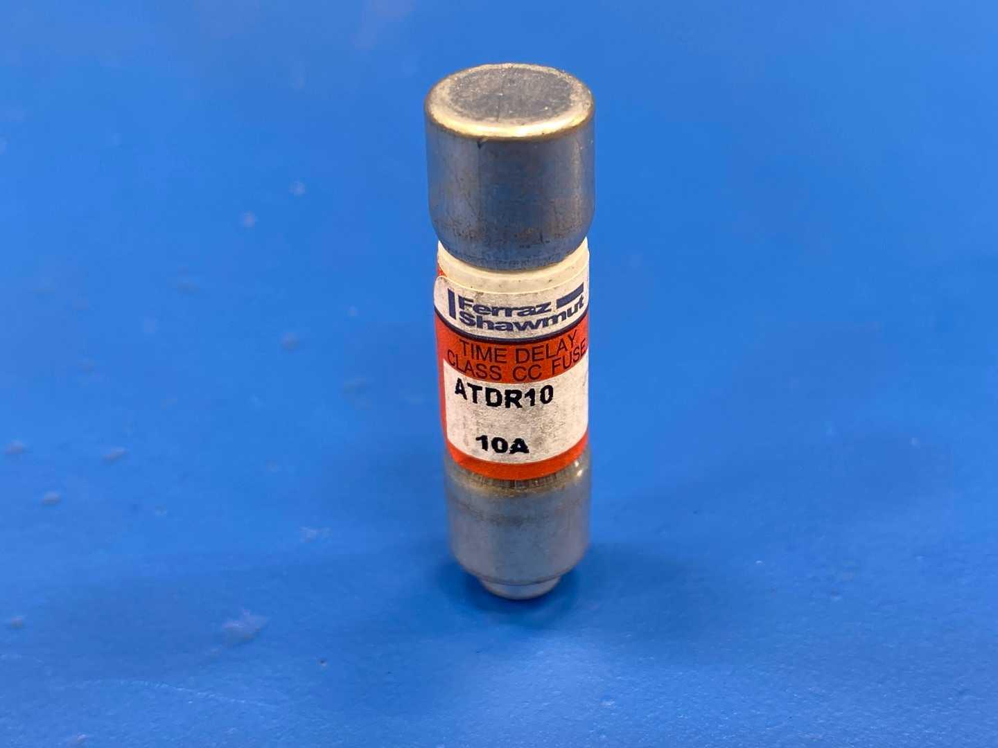 10 Amp Class CC Time Delay Fuse 600V Mersen Amp-Trap 2000 ATDR-10