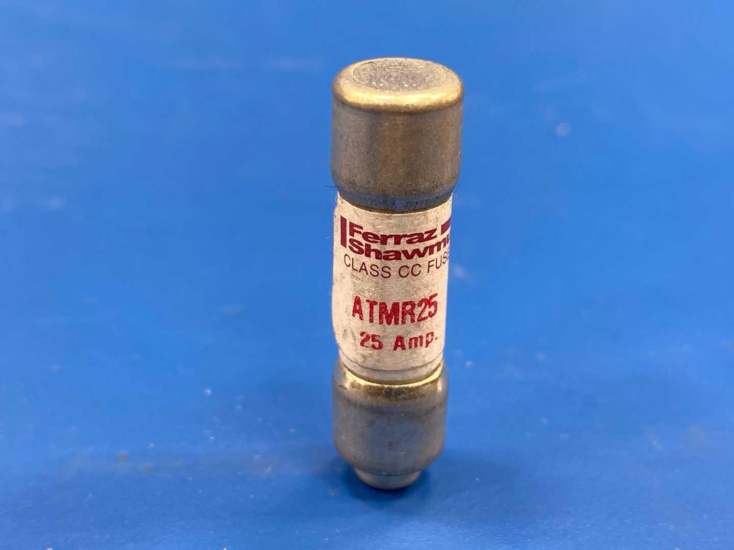 25 Amp Class CC Fast-Acting Fuse 600V Mersen Amp-Trap ATMR-25