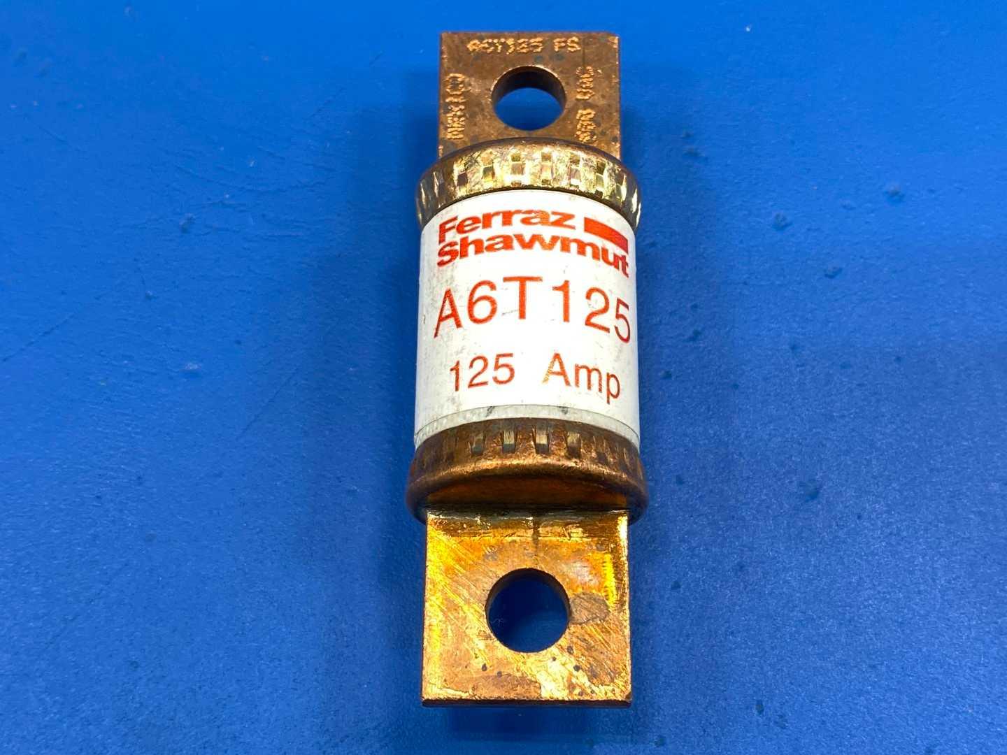 125 Amp Class T Fast-Acting Fuse 600V Mersen A6T-125