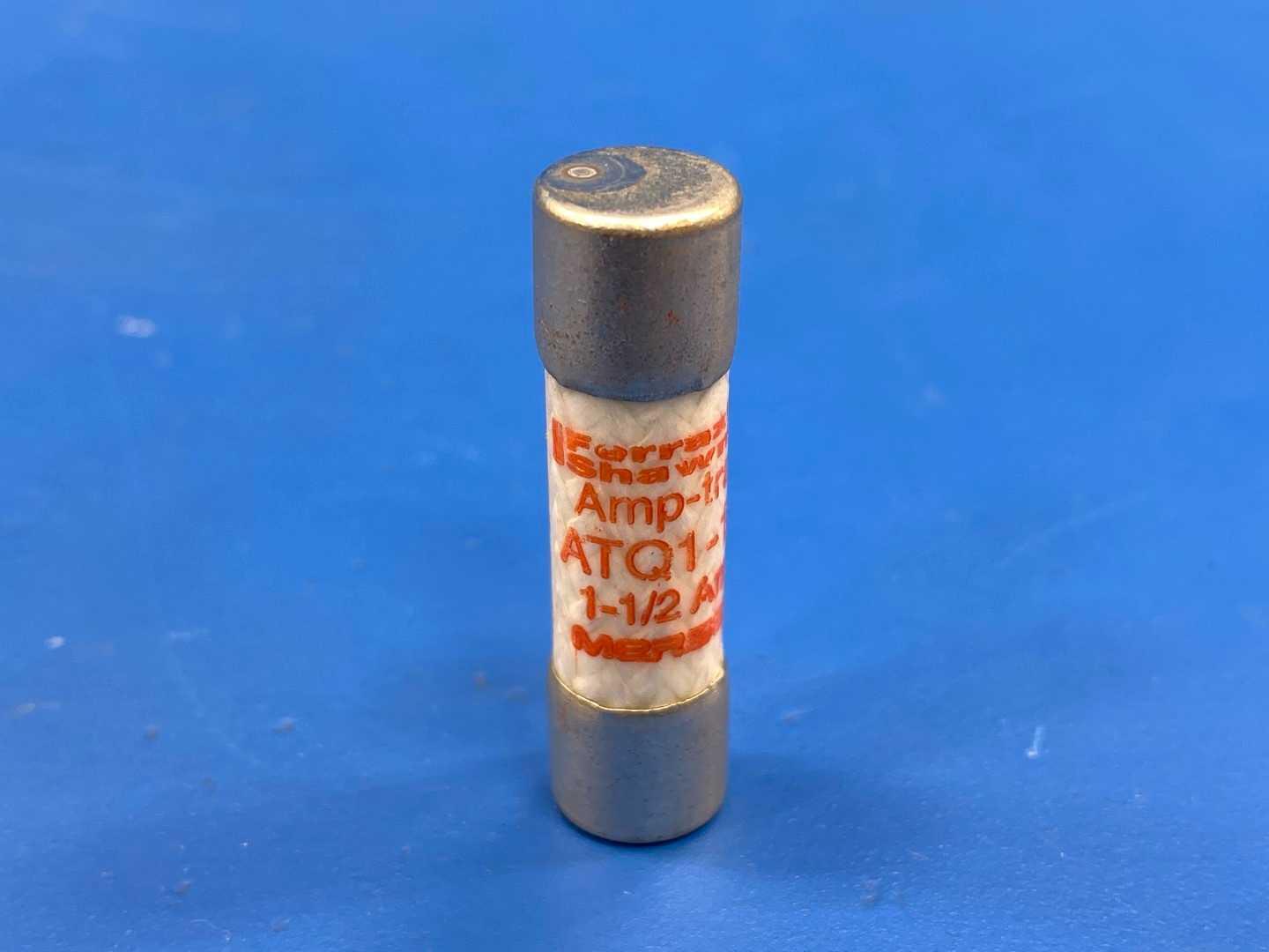 1-1/2 Amp Class CC Time Delay Fuse 500V Mersen Amp-Trap ATQ-1-1/2