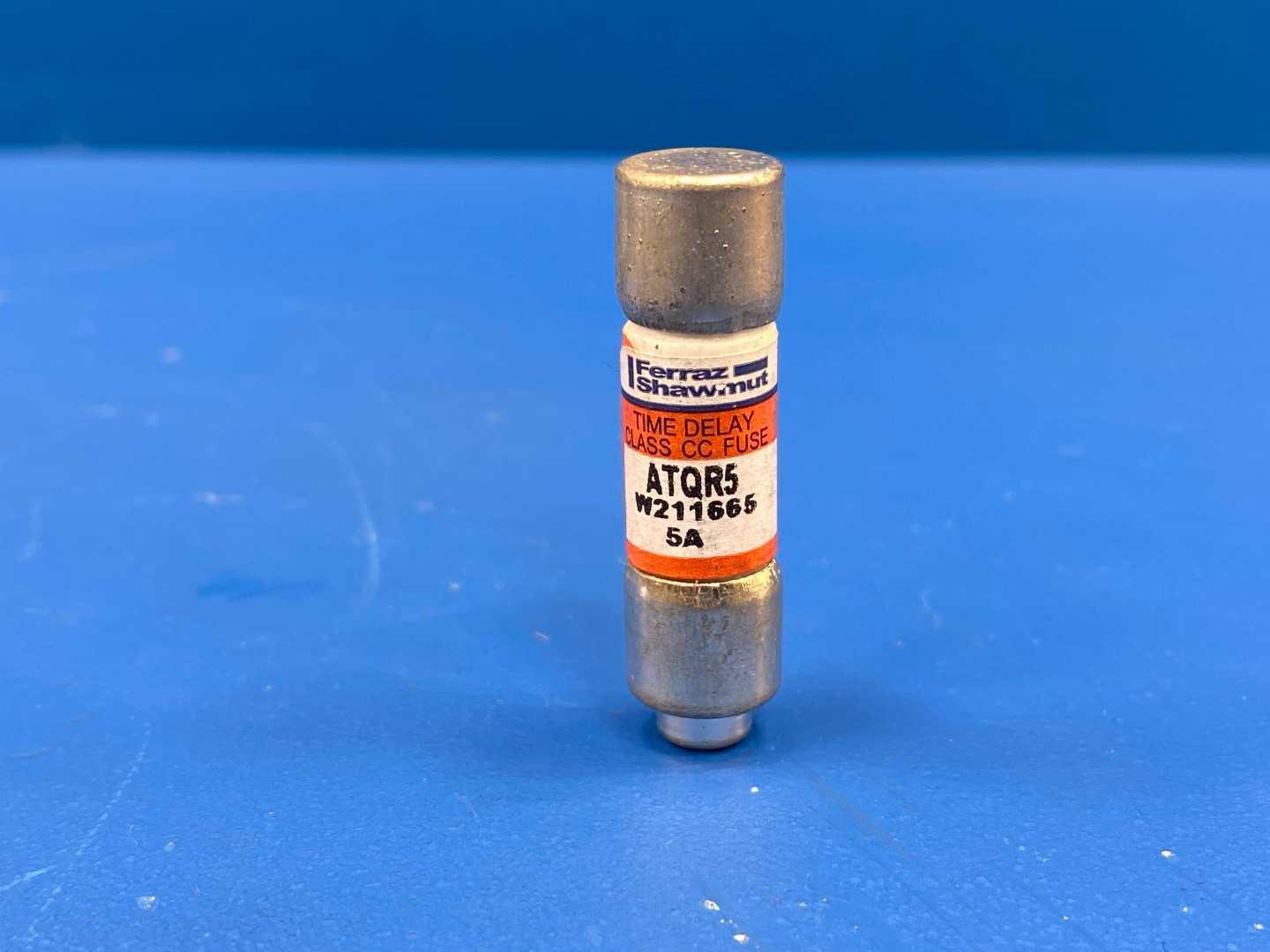 5 Amp Class CC Time Delay Fuse 600V Mersen Amp-Trap 2000 ATQR-5