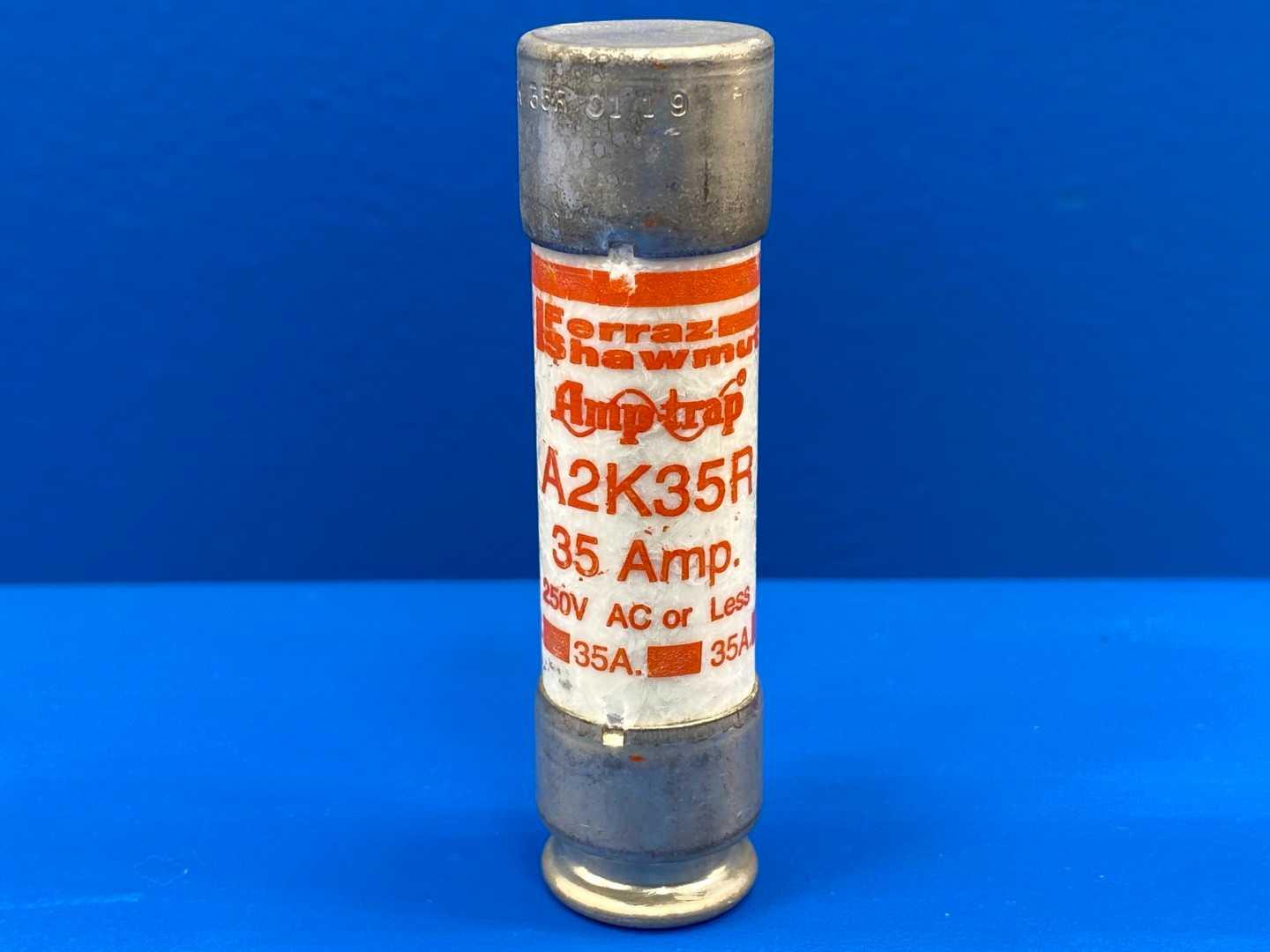 35 Amp Class RK1 Fast-Acting Fuse 250V Mersen Amp-Trap A2K-35R